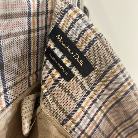 Massimo Dutti high waisted shorts size 6 (s-m) cotton linen blend - Picture 5 of 8